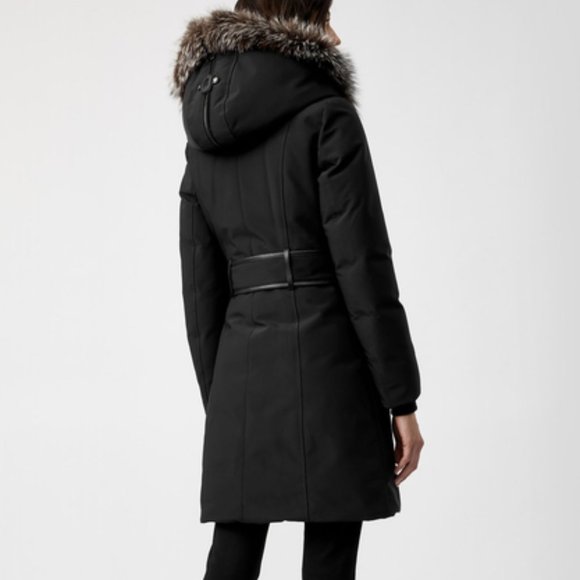 Mackage Trish Down Coat Silverfox Fur - Picture 4 of 4